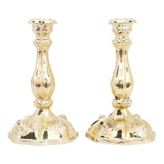 Viennese Jugendstil Candle Holders, 1907, Set of 2 For Sale
