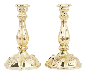 Viennese Jugendstil Candle Holders, 1907, Set of 2
