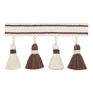 Schumacher Merida Tassel Fringe in Java For Sale