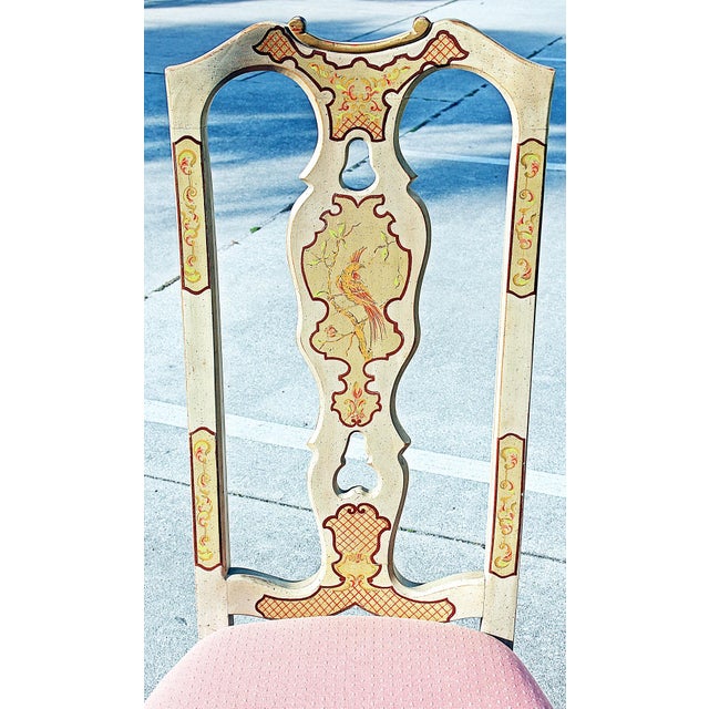 Painted Queen Anne Dining Chairs Set of 6 Chairish