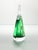 Contemporary 1990s Adam Jablonski Art Glass Teardrop “Pear” Green Paperweight Sculpture For Sale - Image 3 of 8