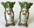 Ceramic Early 1900's Roycroft Porcelain Style Arts and Crafts Briar Patch Miniature Vases- a Pair For Sale - Image 7 of 12