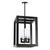 Black Coastal Living Montecito Iron Outdoor Lantern, Black, Large For Sale - Image 8 of 8