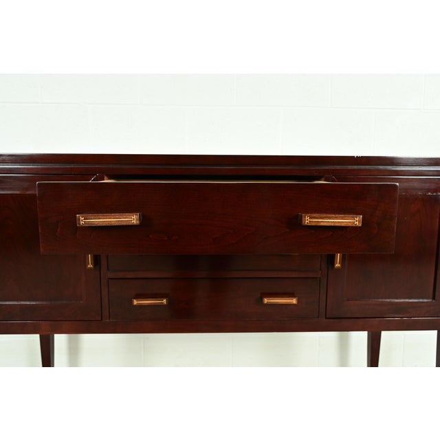 Brown Stickley Arts & Crafts Shaker Cherry Wood Sideboard Buffet For Sale - Image 8 of 17