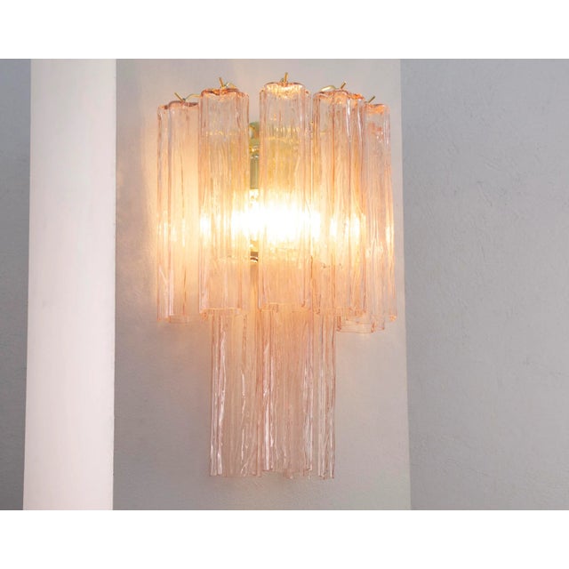 1990s Large Wall Light in Murano Glass, Italy, 1990s For Sale - Image 5 of 11