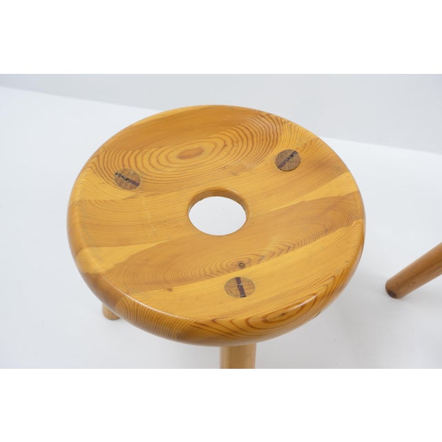 Sauna Stools by Bertel Gardberg for Artek, Finland, 1970s, Set of 2 For Sale - Image 9 of 12