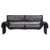 DS-2011 Two-Seat Sofa in Black Leather from De Sede For Sale - Image 16 of 16