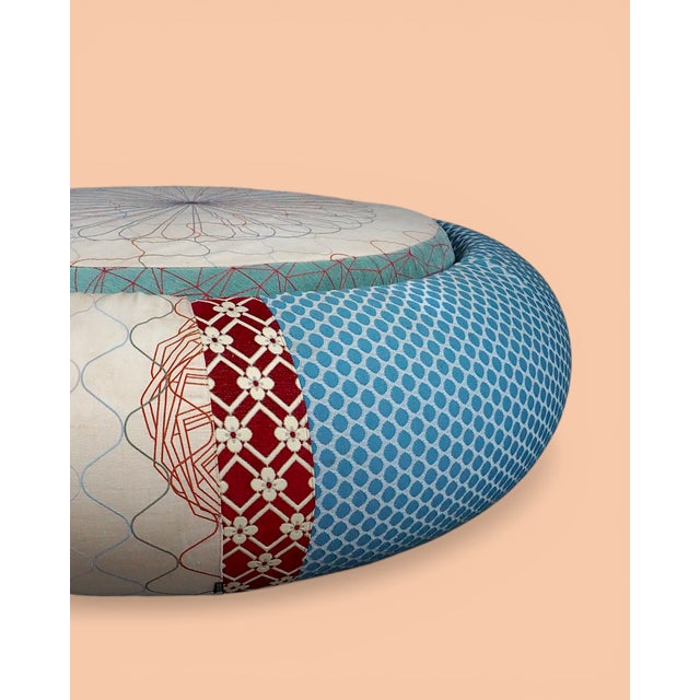 2000 - 2009 Moroso Sushi Donut Ottoman by Edward Van Vliet, 2008 For Sale - Image 5 of 18