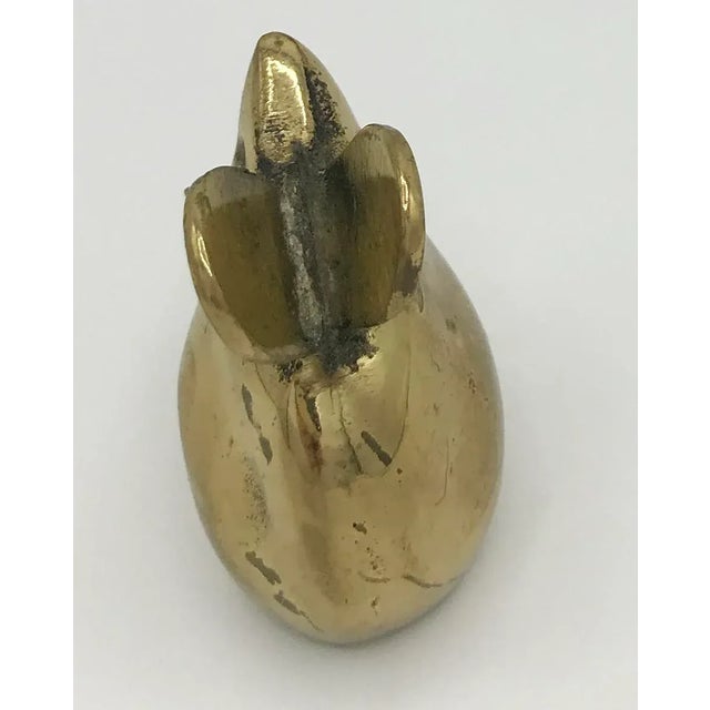 Mid 20th Century MCM Brass Mouse Paperweight* For Sale - Image 5 of 5