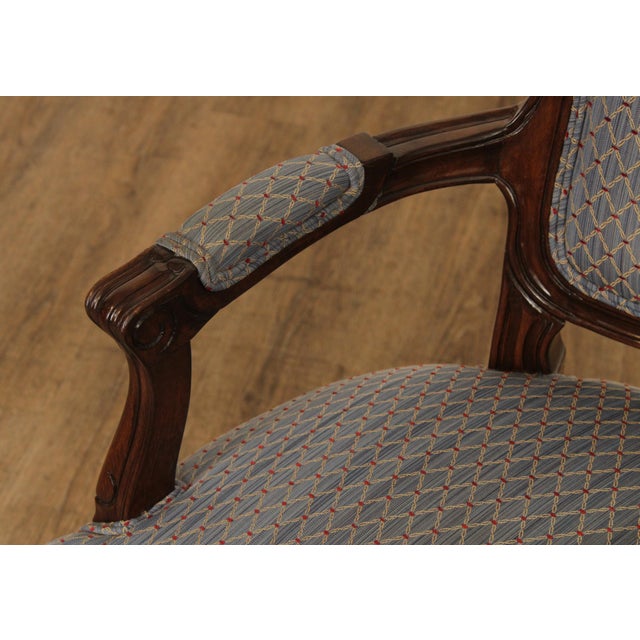 French Louis XV Style Fauteuil Armchair For Sale In Philadelphia - Image 6 of 12