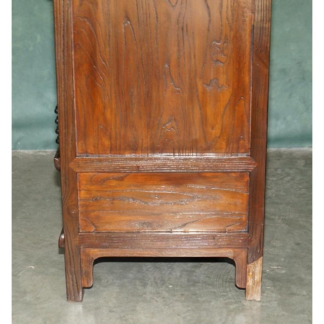 Antique Korean Elm Jang Cabinet with Iron Mounts, 1900 For Sale - Image 14 of 18