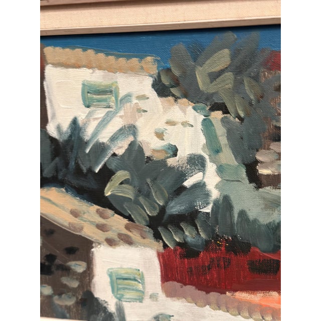 Tage Gavik, Puerto De La Cruz, 1950s, Oil Painting on Canvas, Framed For Sale - Image 8 of 13