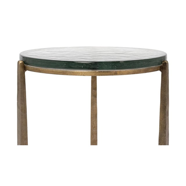 Round Contemporary End Table - 23" For Sale - Image 9 of 10