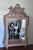 Rustic European Mid 20th Century French Carved Wood Mirror With Garden Tools & Basket For Sale - Image 3 of 11