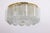 Large Brass Flushmount with Murano Glass Tubes attributed to Doria, Germany, 1960s For Sale - Image 3 of 14