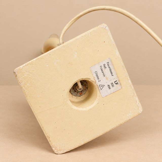 Modern Draped Lamp in the style of Georgia Jacobs, 1960s For Sale - Image 3 of 4