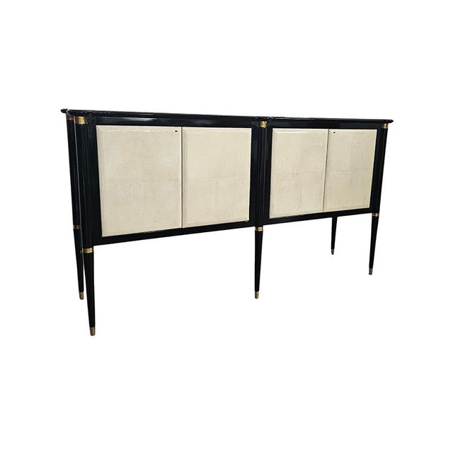 1980s Parchment Sideboard, 1980s For Sale - Image 5 of 7