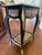 Black Vintage French Boulle-Style Black Lacquer & Gilt Side Table With Drawer For Sale - Image 8 of 9