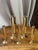 Tubular Candlesticks and Bud Vases in Brass, 1950s, Set of 5 For Sale - Image 14 of 15