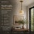 Minimalist Dome Pendant Light, Brass Kitchen Island Lighting, Modern Ceiling Hanging Lamp, Brass Pendant Fixture, E26 E27 Custom Drop Light For Sale - Image 6 of 11