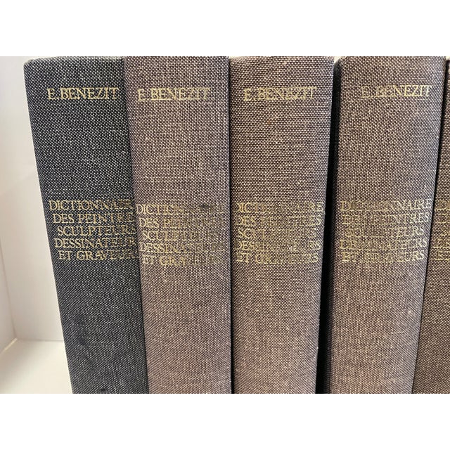 10 volume set of Emmanuel Benezit's (1854-1920) "Dictionnaire des Peintres Sculpteurs Dessinateurs et Graveurs"...