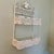 Farmhouse Vintage Decorative Shabby Chic Metal Vanity Wall Shelf For Sale - Image 3 of 12