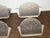 Silver Early 20th Century Art Deco Period Molded Glass Wall Sconces in Silvered Metal Mounts - Pair For Sale - Image 8 of 10