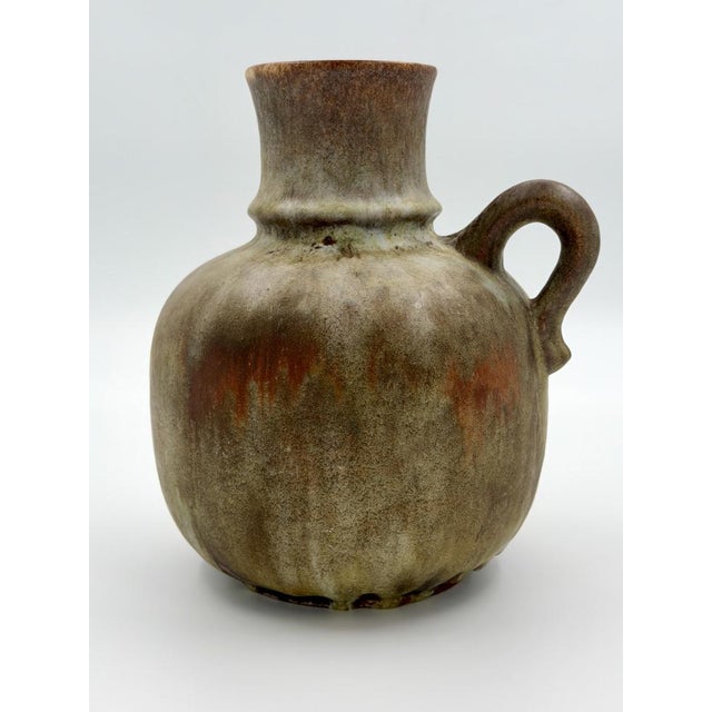 Mid-Century Modern Fat Lava Model 349 Vase from Ruscha Keramik, West Germany, 1960s For Sale - Image 6 of 6