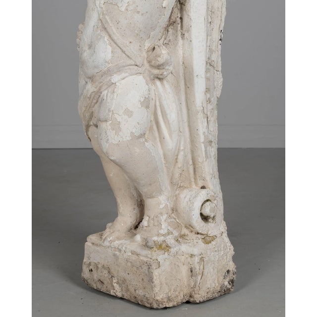 19th Century French Cast Stone Fountain For Sale - Image 12 of 16