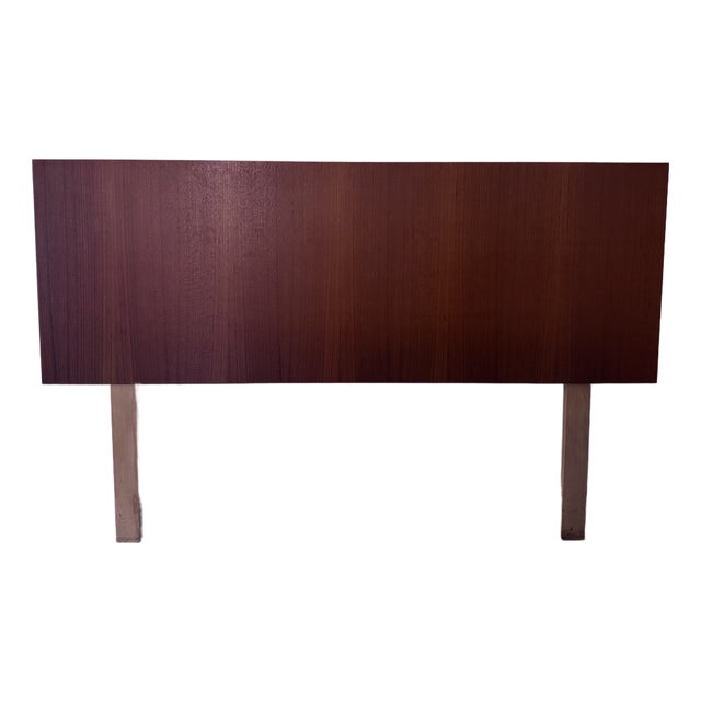 Vintage Headboard in Teak For Sale