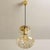 Smoked Brown Glass & Brass Pendant Lights from Peill & Putzler, 1960s, Set of 2 For Sale - Image 13 of 18