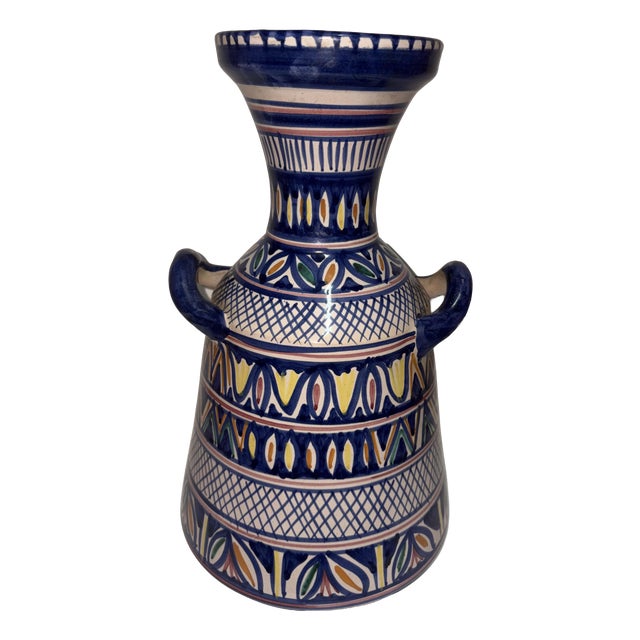 Vintage Vietri Vase, 1950 For Sale