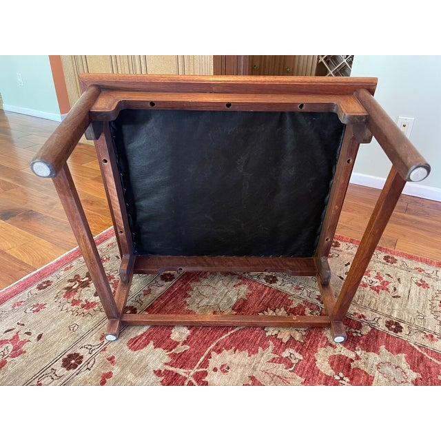 Pair of Vintage Chinoiserie Chairs in Mozambique Wood For Sale - Image 13 of 17