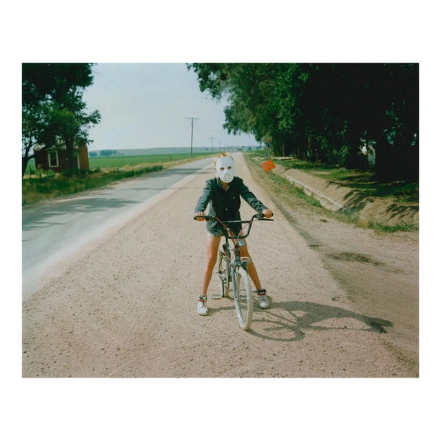 Child With Mask, Michael Ormerod, 1989 For Sale