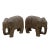 2010s Chinese Distressed Brown Gray Stone Fengshui Elephant Statues - a Pair For Sale - Image 5 of 8