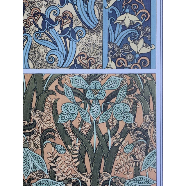 The rare antiquarian book, La Plante et Ses Applications Ornementales, with Art Nouveau Aesthetic Movement illustrations...