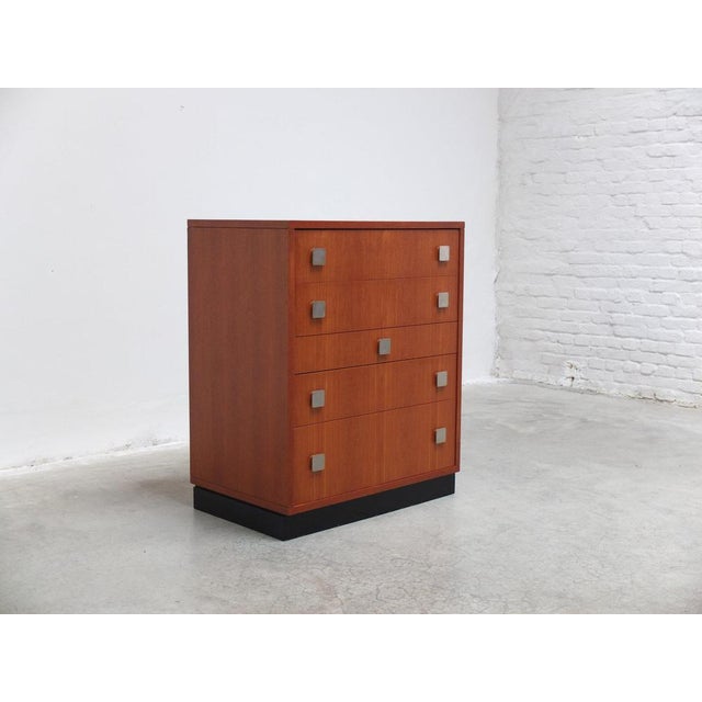 Alfred Hendrickx Vintage Teak Commode by Alfred Hendrickx for Belform, 1960s For Sale - Image 4 of 18