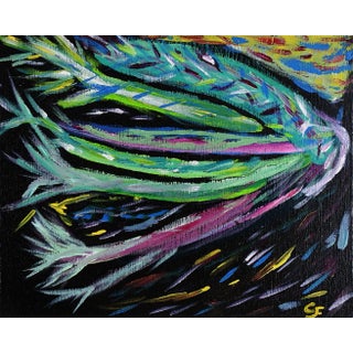 Abstract Comet Painting For Sale