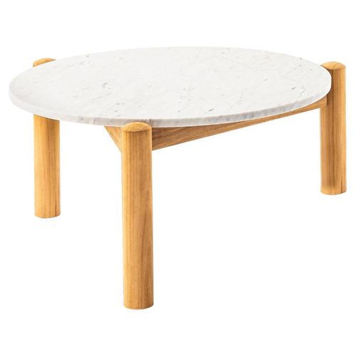 Marble Center Table with Interchangeable Top by Charlotte Perriand for Cassina For Sale - Image 11 of 11