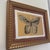 Abstract Original Acrylic Butterfly Painting Mounted on Fabric and Framed For Sale - Image 3 of 4