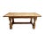A French Farmhouse Table with turned legs, crafted from weathered oak for a rustic yet elegant look. Spacious and sturdy,...