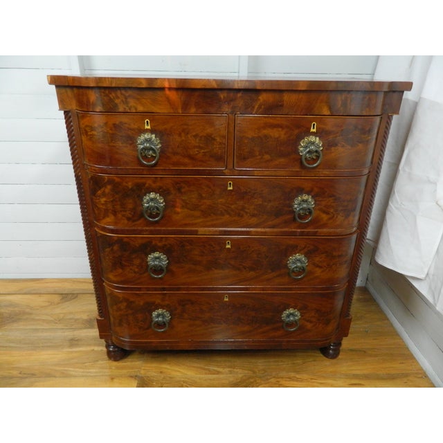 Regency Ogee Scotch Chest of Drawers For Sale - Image 16 of 16