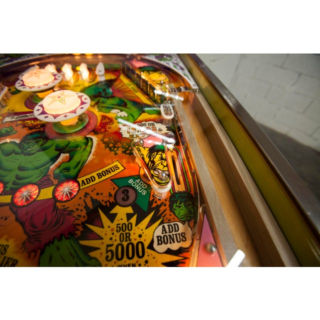 The Incredible Hulk Flipper from Gottlieb Életronique, 1979 For Sale - Image 15 of 18