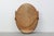 French Art Deco Oval Mirror in Gilded Oak, 1920s For Sale - Image 10 of 11