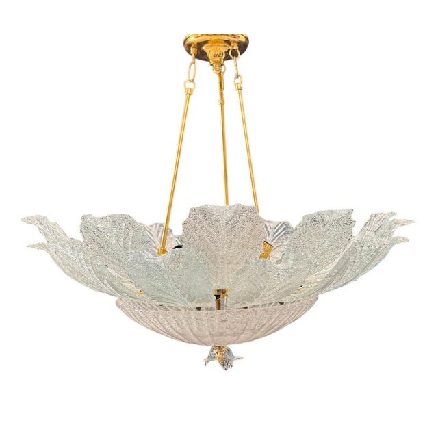 Vintage Pendant Light by Ercole Barovier for Barovier & Toso, 1970s For Sale - Image 11 of 11