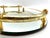 Hollywood Regency 24k Gold-Plated Mirrored Tray from Dimart Milano, Italy, 1980s For Sale - Image 10 of 18