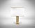 Romeo Rega Brass Table Lamp by Romeo Rega, Italy, Early 1970s For Sale - Image 4 of 9