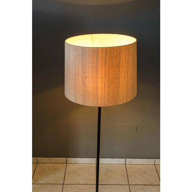 Adjustable Floor Lamp with Fabric Shade by J. T. Kalmar, Vienna, 1950s For Sale - Image 11 of 16