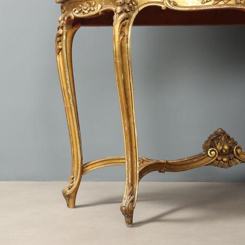 Console Table with Mirror, Set of 2 For Sale - Image 11 of 13