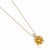Capture the warmth of the sun with this breathtaking solitaire pendant necklace. This exquisite piece features a...